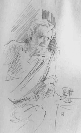 Man in Coffee Shop